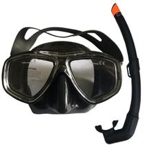 Máscara Seasub com respirador DiveCom kit de mergulho, caça, apnéia e pesca sub