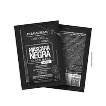 Máscara Secativa Negra Dermacream - Sachê 8g para Rejuvenescimento Facial Máscara Secativa Negra Dermacream - Sachê 8g para Rejuvenescimento Facial