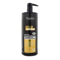 Máscara Selante e Hidratante 2 em 1 Gold Brush Duetto 1L