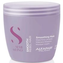 Máscara Semi Di Lino Smooth 500ml Alfaparf Disciplinante para Cabelos Rebeldes Liso Sem Frizz Hidrata