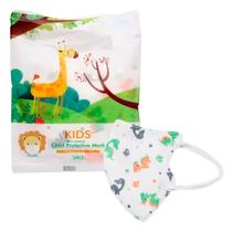 Máscara Semi Facial Infantil Kn95 C Estampas pct C/2 Unidades