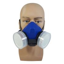 Máscara Semi Facial Top Air IV 2 Filtros Mecânicos Master Máscara Semi Facial Top Air IV 2 Filtros Mecânicos Master