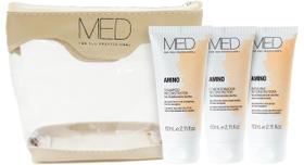 mascara shampoo e condicionador miniatura med for you amino