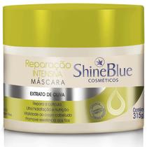 Mascara Shine Blue Reparação Intensiva Oliva 315g Mascara Shine Blue Reparação Intensiva Oliva 315g