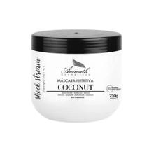 Máscara Shock Stream Aramath 250gr hidratante óleo de coco ressecados secos