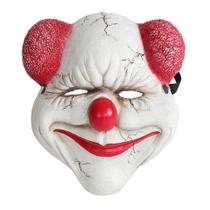 Máscara Smile Clown 3D PU com capa facial completa para festa de Halloween Máscara Smile Clown 3D PU com capa facial completa para festa de Halloween