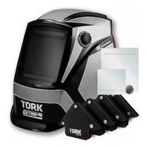 Máscara Solda Escurecimento Solar 8k + 4 Esquadros 12kg