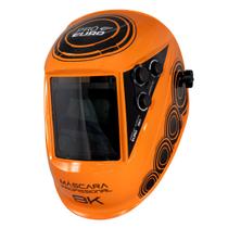 Máscara Solda Profissional Regulagens 8K Função True Color Proteção UV Pró Euro