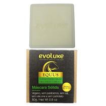 Máscara Sólida Evoluxe Equus 80g Fortalecedor Capilar Vegano