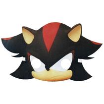Máscara Sonic Shadow Infantil Com Elástico