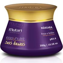 Máscara Sos Louros Brilho Para Cabelos Descoloridos Coloridos Mechados Loiras Hidratação Nutrição
