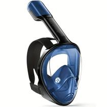 Mascara Subaquática de de Mergulho Gold Sports Racer Full Face Com Snorkel