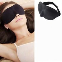 Máscara Tapa Olhos 3D Para Dormir Bem Em Viagem Repouso E Mais Conforto Bloqueia Luminosidade Total