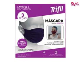 Máscara tecido infantil (c/03 und) - trifil