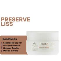 Mascara terapia hidratação pos quimica amazon flowers preserve liss limpeza diaria alto impacto 300ml