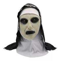 Máscara Terror Haloween A Freira Latex C/ Véu Boca Fechada Máscara Terror Haloween A Freira Latex C/ Véu Boca Fechada