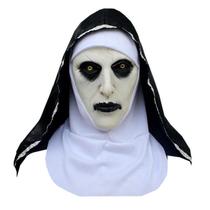 Máscara Terror Haloween A Freira Valak Latex Realista C/ Véu Máscara Terror Haloween A Freira Valak Latex Realista C/ Véu