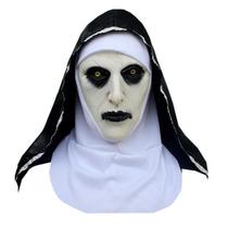 Máscara Terror Haloween A Freira Valak Latex Realista C/ Véu Máscara Terror Haloween A Freira Valak Latex Realista C/ Véu