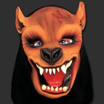 Máscara Terror Spook Látex Capuz - Cachorro Lobo