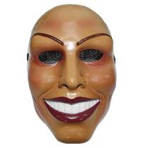 Máscara The Purge com design facial feminino, disfarce de Ha Máscara The Purge com design facial feminino, disfarce de Ha