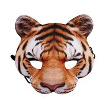 Máscara Tiger Mask Party Full Face Cover Halloween Cosplay Máscara Tiger Mask Party Full Face Cover Halloween Cosplay