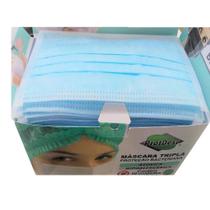MASCARA TIPO CIRURGICA TRIPLA PROTDESC AZUL ( CX 50pç ) MASCARA TIPO CIRURGICA TRIPLA PROTDESC AZUL ( CX 50pç )
