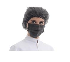 MASCARA TIPO CIRURGICA TRIPLA PROTDESC PRETA ( CX 50pç )