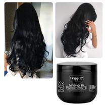 Mascara Tonalizante Black 500g Veggue Pretos Brilhantes Mascara Tonalizante Black 500g Veggue Pretos Brilhantes