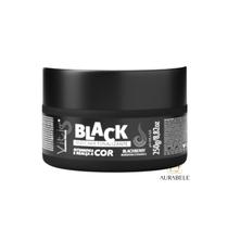 Mascara tonalizante Black Vitiss 250g Promove Brilho Hidratação Cabelos Pretos