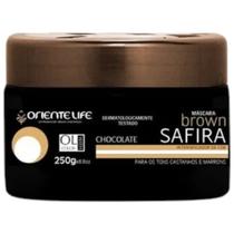 Máscara Tonalizante Brown Safira 250g Oriente Life
