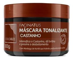 Mascara Tonalizante Castanho Colorize Hidrata Reaviva A Cor - Facinatus