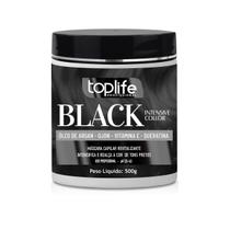 Máscara Tonalizante Intensive Collor Black Toplife 500g