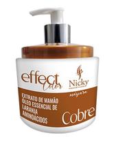 Máscara Tonalizante Nicky Effect Color Cobre 500g