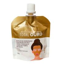 Máscara Total Ouro Facial de Limpeza - Max Love Máscara Total Ouro Facial de Limpeza - Max Love