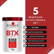 Máscara Tratamento Capilar Btox Redutor De Volume 1 Kg Máscara Tratamento Capilar Btox Redutor De Volume 1 Kg