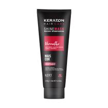 Máscara Tratamento Capilar Keraton Matizadora Shine Mask Vermelho 250g