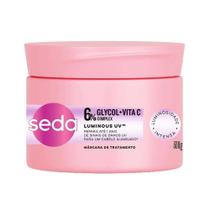 Máscara Tratamento Capilar Seda Luminous Glycol UV 300g
