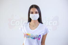 mascara tripla camada com filtro ebf 95% BRANCA C/10