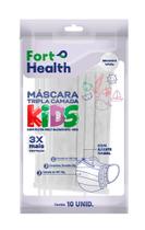 Máscara tripla camada kids