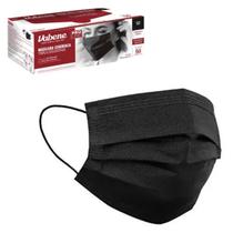 Mascara Tripla Com Elástico 50 Unidades Preta Vabene Mascara Tripla Com Elástico 50 Unidades Preta Vabene