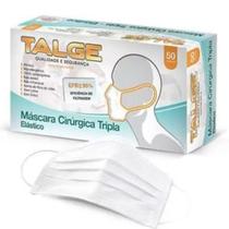 Máscara tripla descartável 50 unidades