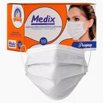 Máscara Tripla Descartável com Filtro (BFE =95%) Medix c/50