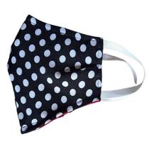 Máscara Tripla Ferrinho Molda Nariz Algodão Dupla Face Edu