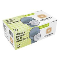 Máscara Tripla Proteção Multilaser C/ Clipe Nasal 50 Un. Máscara Tripla Proteção Multilaser C/ Clipe Nasal 50 Un.