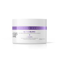 Máscara Ultra Blond Cabelos Loiros Hidratação Profunda Neutraliza Tons Amarelados Antifrizz 240g Jacques Janine