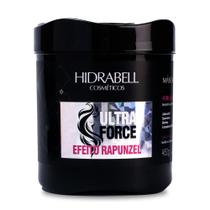 Máscara Ultra Force Efeito Rapunzel 450g Hidrabell Crescimento Capilar Acelerado Antiqueda