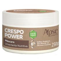 Máscara Umectante Nutritiva Crespo Power Vegano 300g - Apse Cosmetics