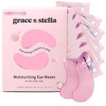 Máscara Under Eye Grace & Stella - 6 Pares - Rosa - Vencedora de Prêmio