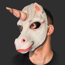 Máscara Unicórnio Animal Carnaval Festas - Spook Elástico