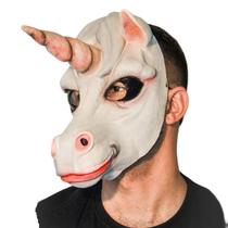 Máscara Unicórnio Cavalo Animal Fantasia Teatro Carnaval - Spook